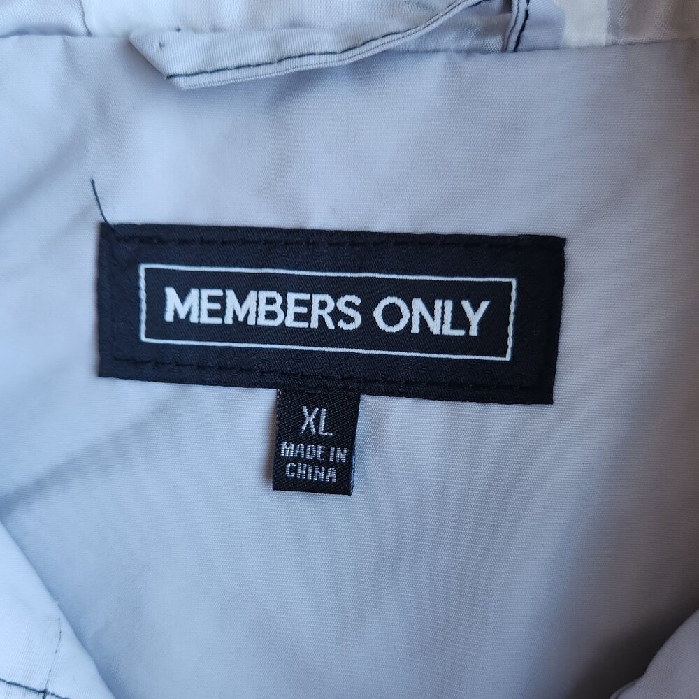 Members Only Color Block Zip-Up Hooded Windbreake… - image 8